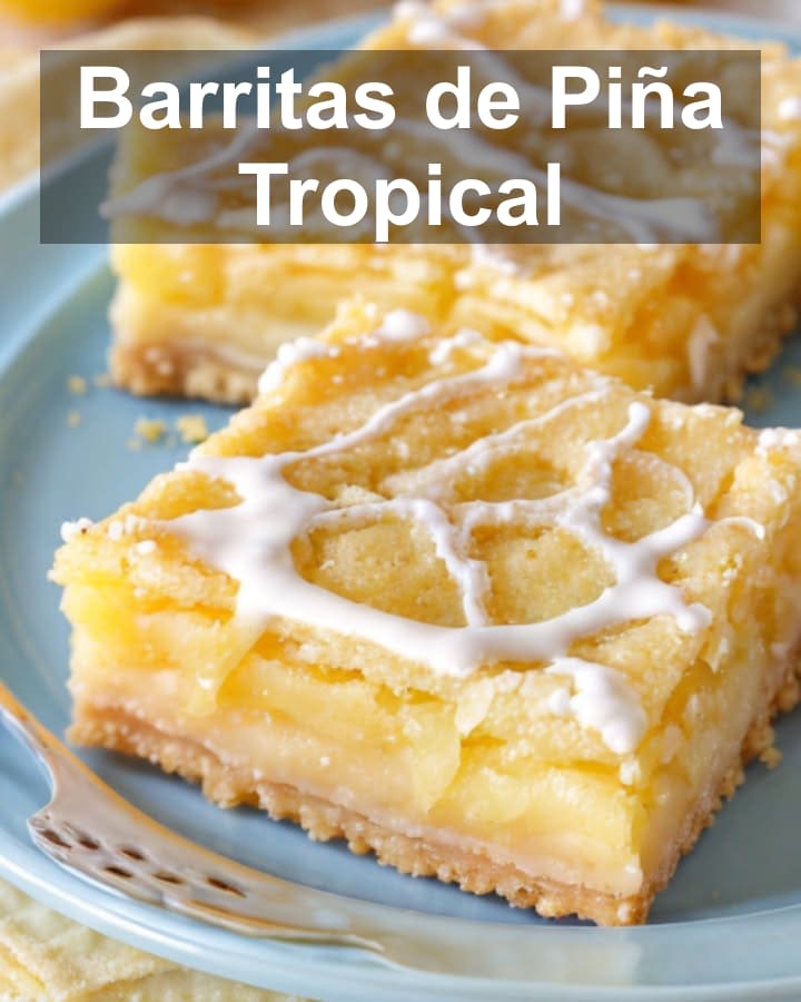 Barritas de Piña Tropical: Receta Fácil y Sabor Caribeño