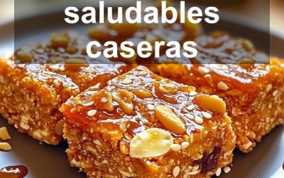 Barritas Saludables Caseras: Receta Rápida y Nutritiva