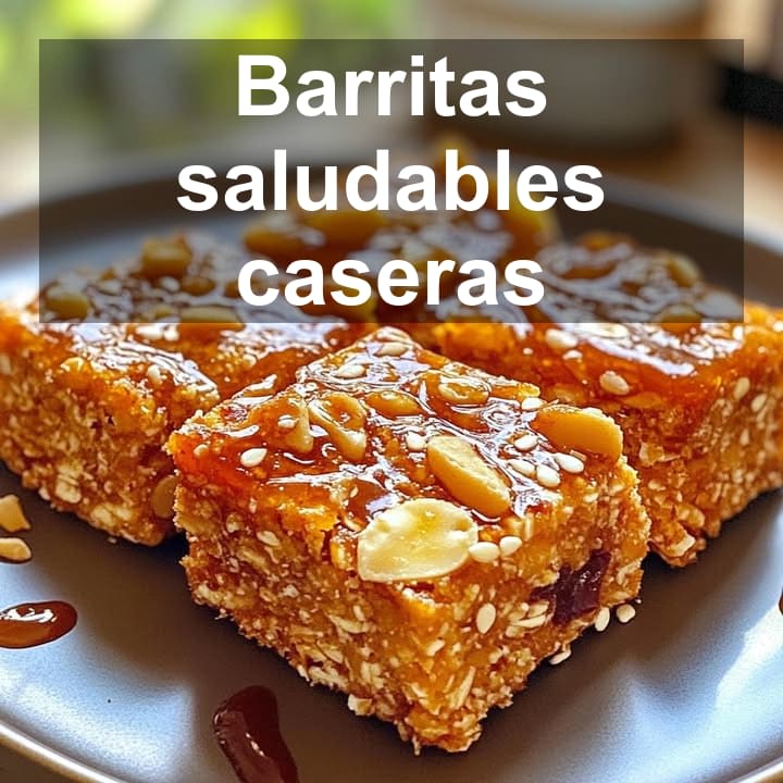 Barritas Saludables Caseras: Receta Rápida y Nutritiva