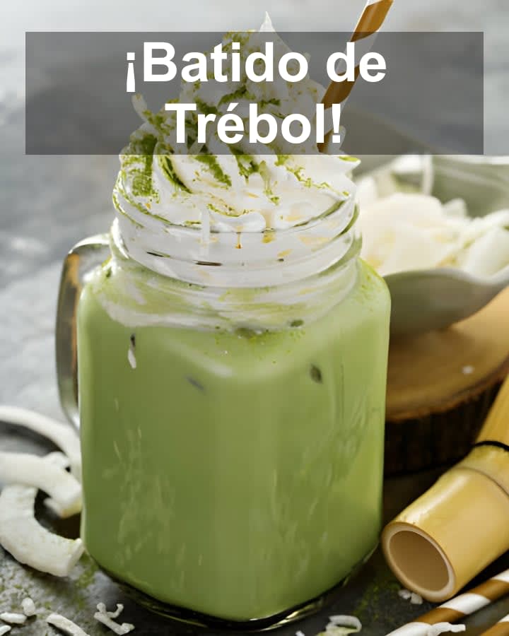 Batido de Trébol Casero: Receta Fácil y Festiva para San Patricio