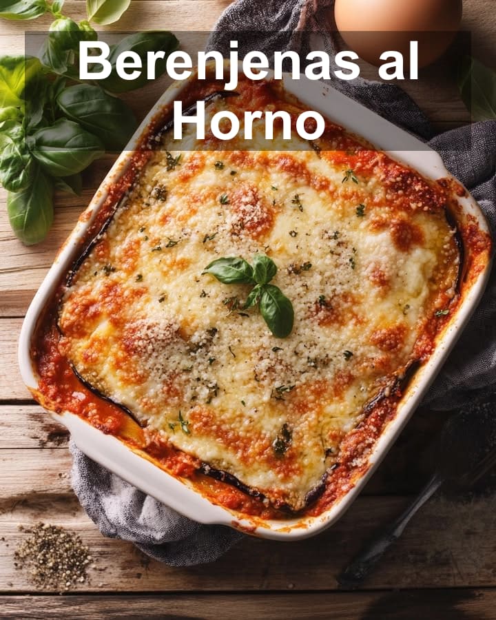Berenjenas al Horno: Receta Italiana Fácil y Deliciosa