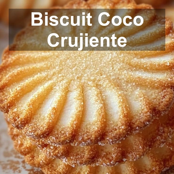 Biscuit Coco Crujiente: Receta Fácil y Deliciosa