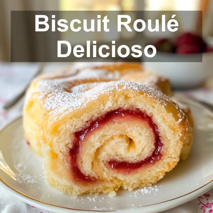 Receta Fácil y Deliciosa de Biscuit Roulé para Todas las Ocasiones