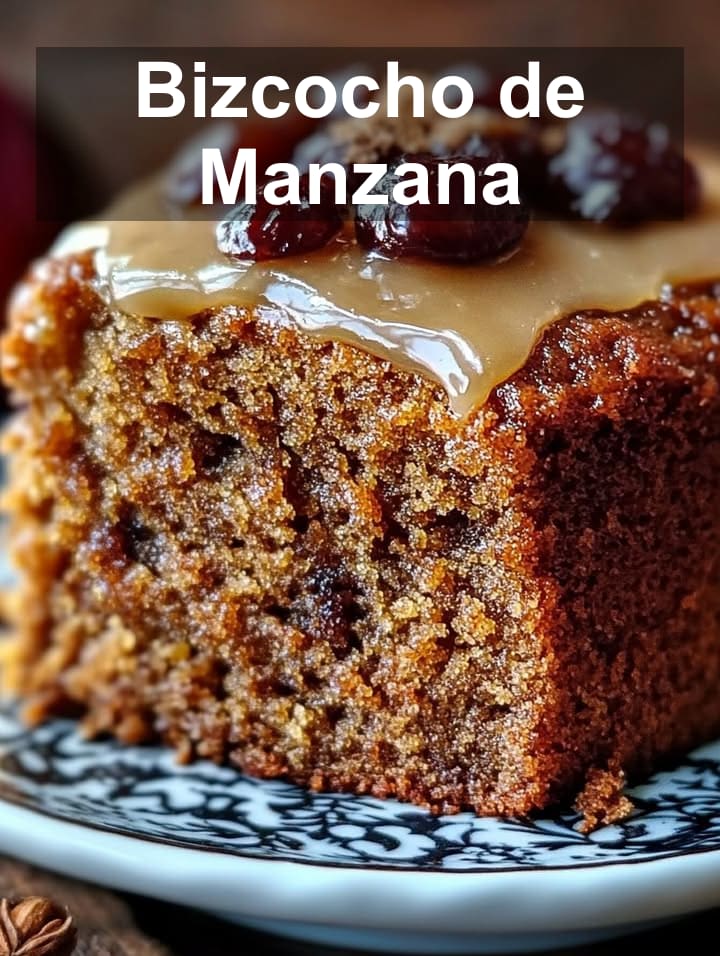 Receta del Bizcocho de Manzana Perfecto y Aromático