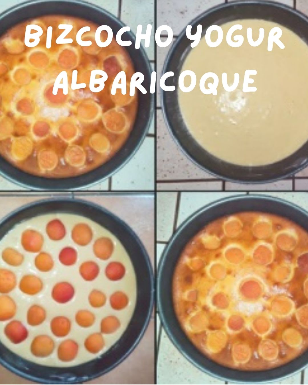 Bizcocho de Yogur con Albaricoques: Receta Fácil y Deliciosa