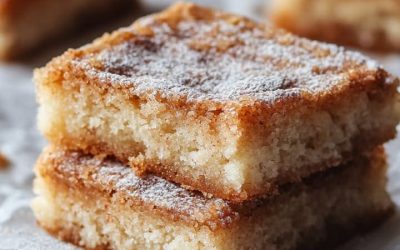 Blondies de Canela: Receta Casera y Deliciosa