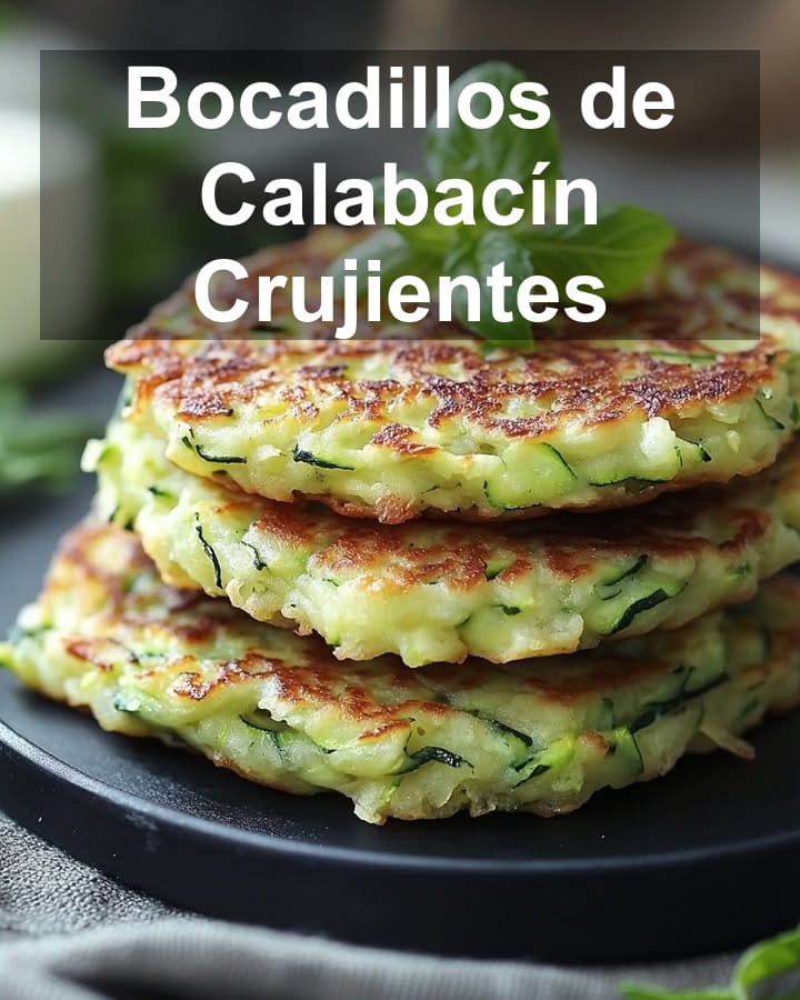 Bocadillos de Calabacín Crujientes: Receta Sencilla y Deliciosa