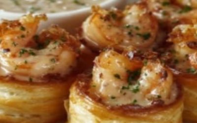 Bocaditos de camarones: Receta fácil y elegante para eventos