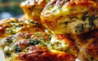 Bocaditos de Huevo y Queso Cottage: Receta Fácil y Deliciosa