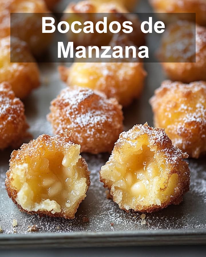 Bocados de Manzana: Receta Dulce y Crujiente para Antojo o Postre