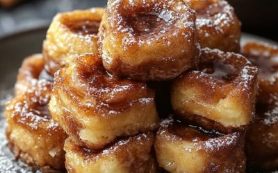 Bocados Tostada Canela: Desayuno Irresistible y Fácil de Preparar