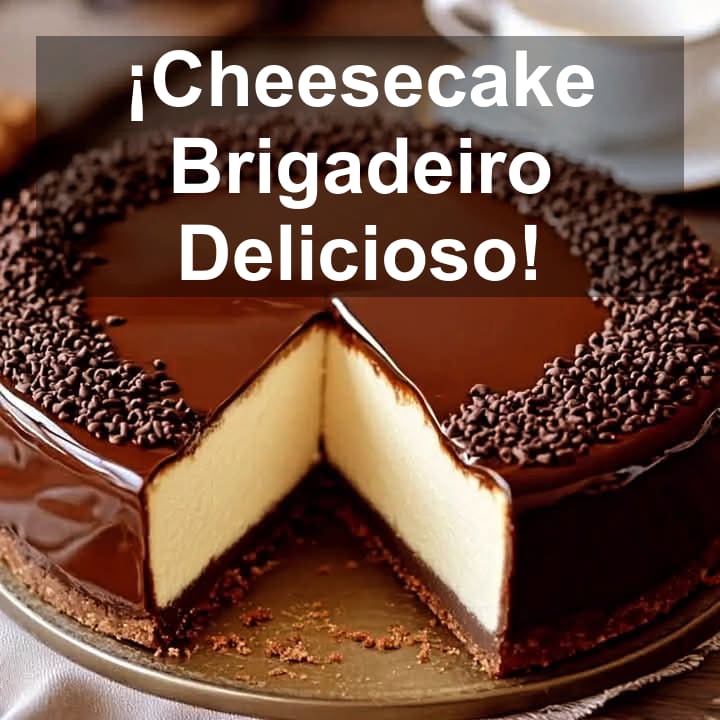 Cheesecake Brigadeiro Delicioso: Receta Fácil y Sabor Inigualable