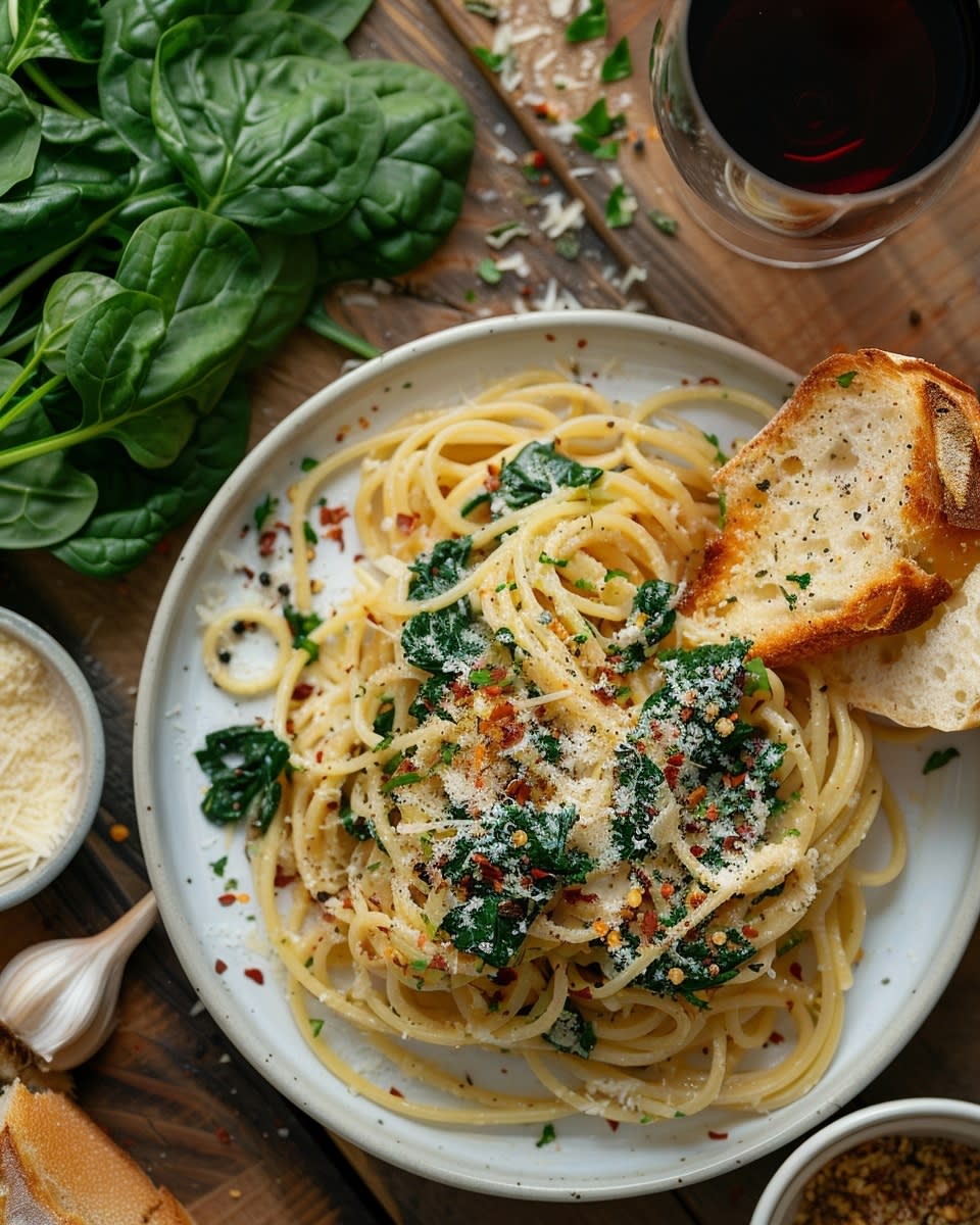 Pasta con Espinacas y Queso: Receta Sencilla y Deliciosa