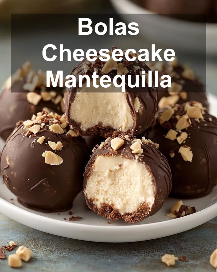 Bolas Cheesecake Mantequilla