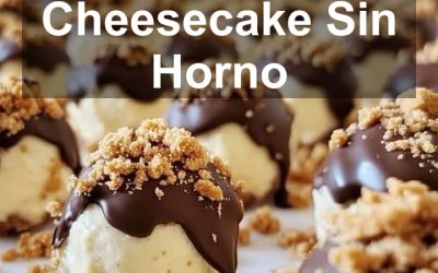 Bolas Cheesecake Sin Horno: Receta Fácil y Deliciosa