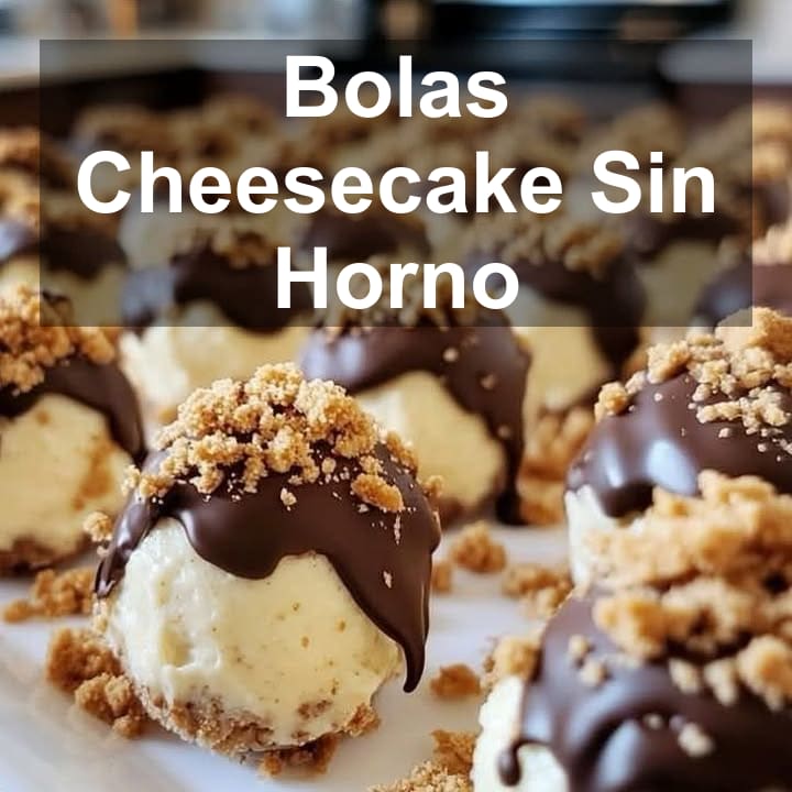 Bolas Cheesecake Sin Horno: Receta Fácil y Deliciosa