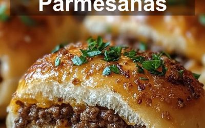 Bombas Cheeseburger Parmesanas: Receta Irresistible y Fácil