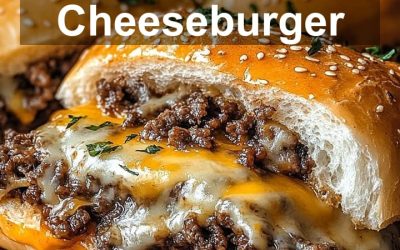 Bombas Cheesesteak Cheeseburger: Sabor Explosivo en Cada Mordida