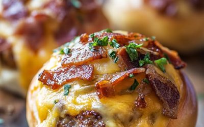 Bombas de Cheeseburger Bacon: Crujientes y Jugosas Recetas