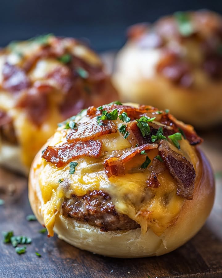 Bombas de Cheeseburger Bacon: Crujientes y Jugosas Recetas