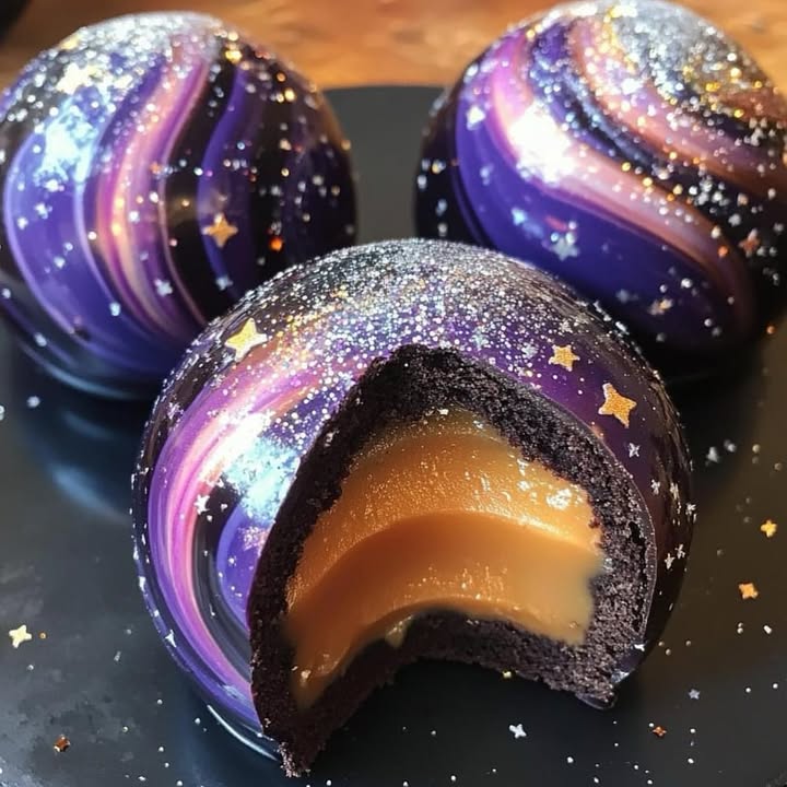 Bombas de Chocolate Galácticas: Receta Fácil y Sorprendente