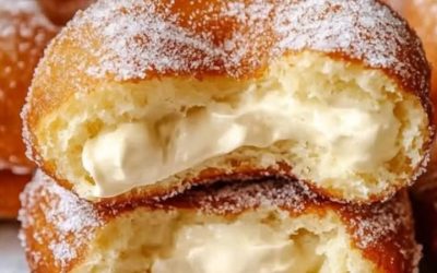 Bomboloni Rellenos Cremosos: Receta Italiana para Endulzar tu Día