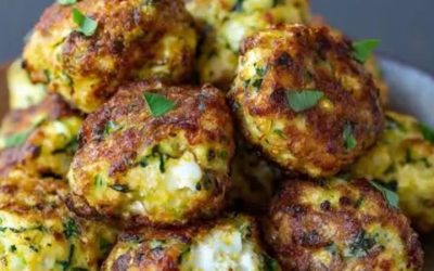 Boulettes Zucchini Feta: Receta Fresca y Crujiente para el Verano