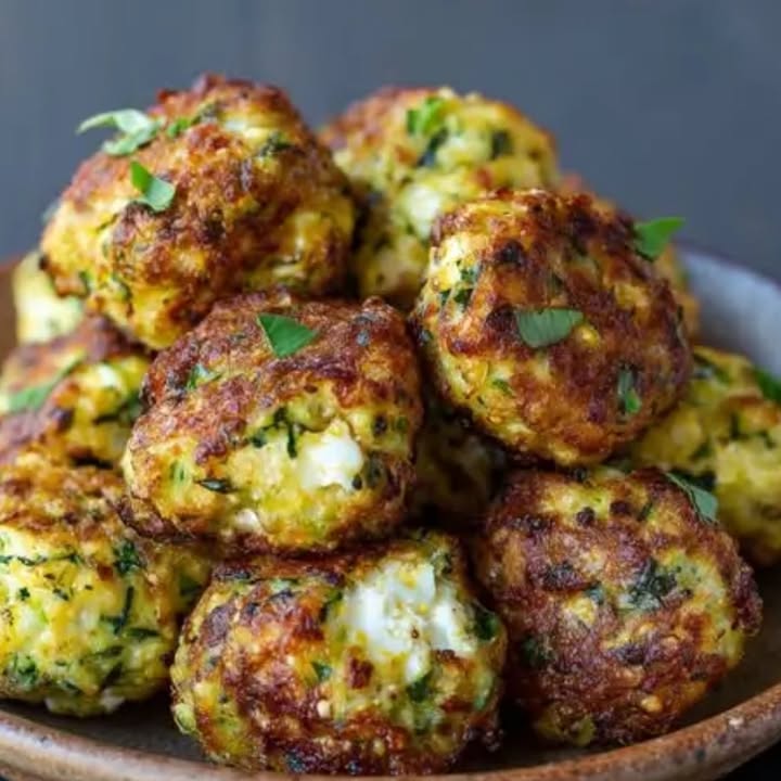 Boulettes Zucchini Feta: Receta Fresca y Crujiente para el Verano