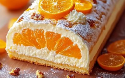 Bûche Clémentine: Postre Ligero y Cítrico para Todas las Ocasiones