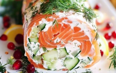 Receta de Bûche Salada Salmón: Fresca y Elegante para Cualquier Ocasión