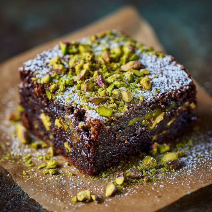 Descubre la Magia de los Brownies Pistache Deliciosos