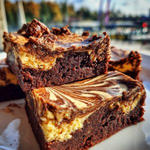 Brownies Marbrés de Halloween: Deliciosos y Fáciles de Hacer