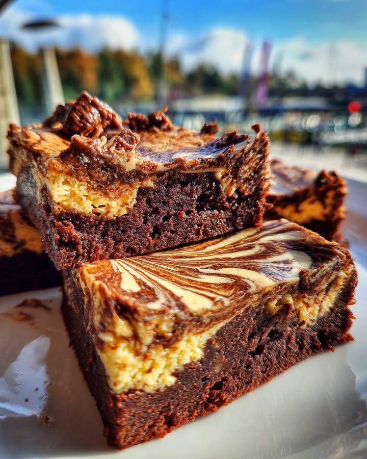 Brownies Marbrés de Halloween: Deliciosos y Fáciles de Hacer