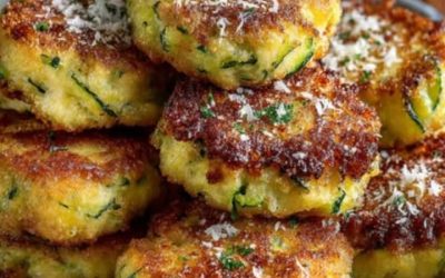 Buñuelos de Calabacín Crispis con Parmesano: Receta Fácil y Deliciosa