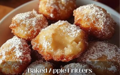 Buñuelos de Manzana Horneados: Fáciles y Deliciosos