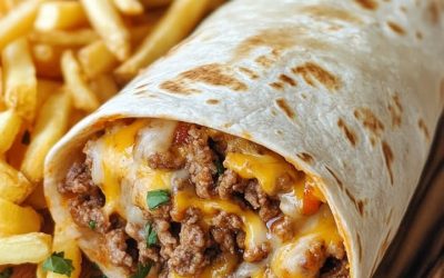 Burritos de Carne Queso: Receta Fácil y Deliciosa