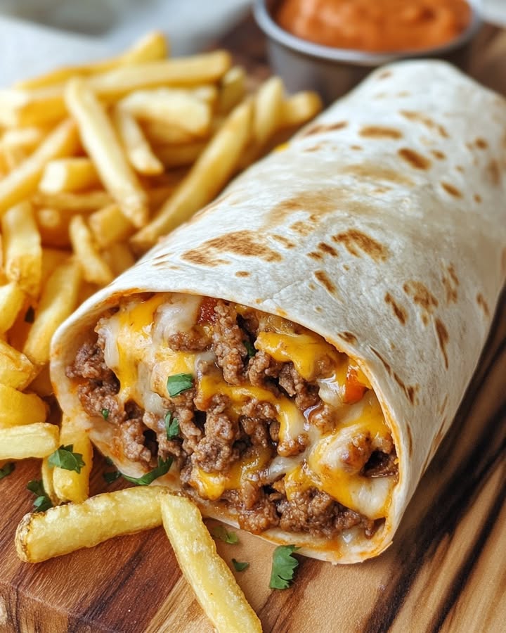 Burritos de Carne Queso: Receta Fácil y Deliciosa