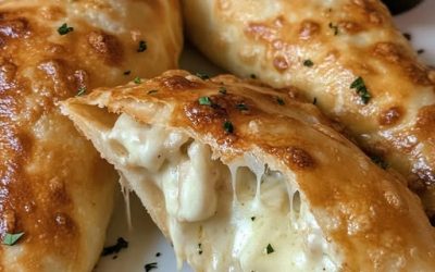 Calzones Alfredo Crujientes: Receta Fácil y Deliciosa