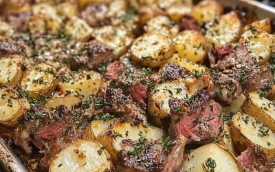 Receta Casera: Carne Ajo y Papas, Sencilla y Deliciosa