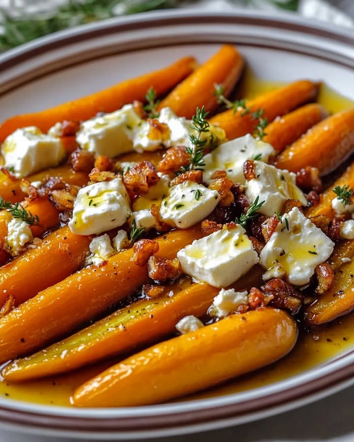 Carotas Confites al Miel y Queso de Cabra: Deliciosas y Fáciles