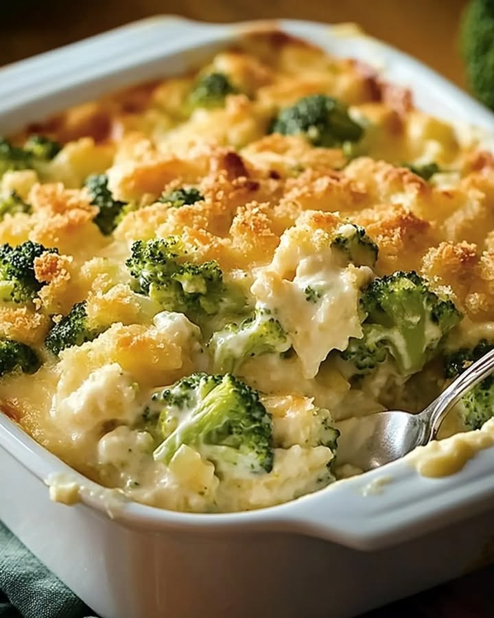 Cazuela Brócoli Cremosa: Receta Fácil y Deliciosa para Compartir