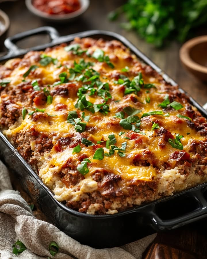 Cazuela Carne Queso: Receta Fácil y Confortable para Familia y Amigos