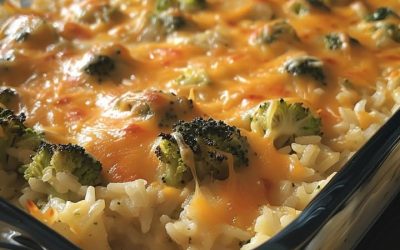 Cazuela de Brócoli Arroz y Pollo: Receta Sencilla y Deliciosa